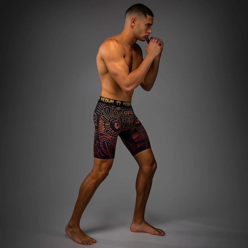 Herren Trainingsshorts Venum Quetzal Fury Vale Tudo black/fury red/tangerine 6