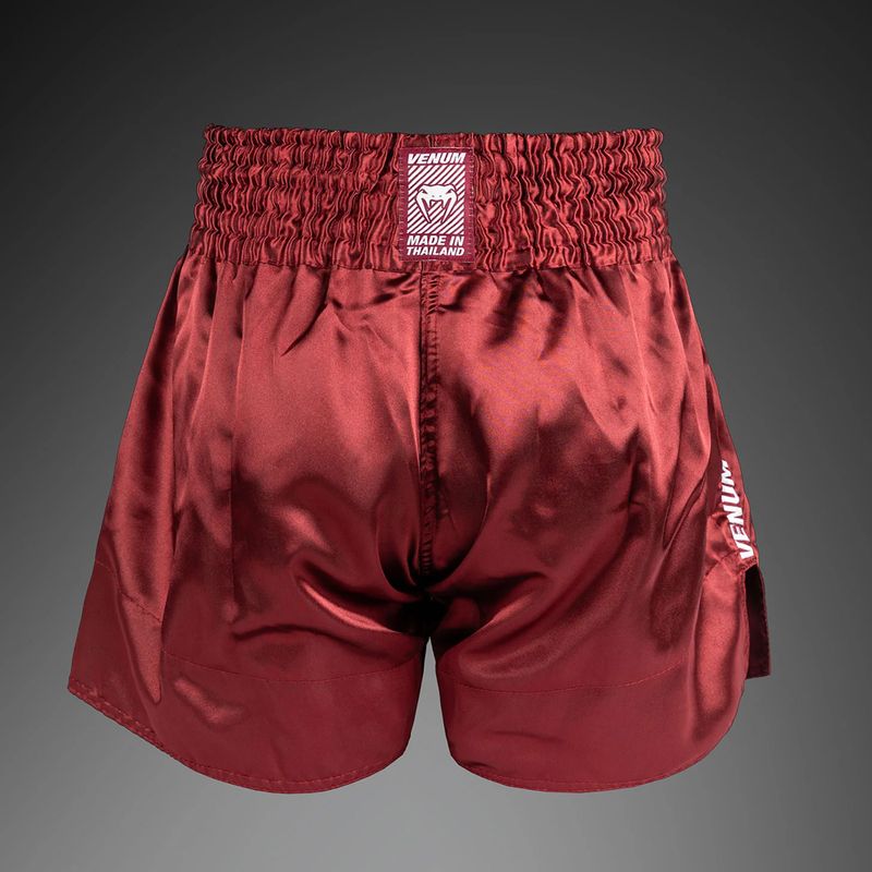 Herren Trainingsshorts Venum Classic Evo Muay Thai burgundy 2