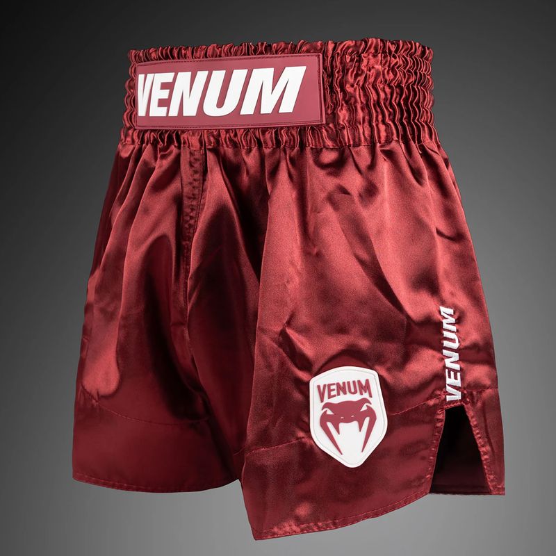 Herren Trainingsshorts Venum Classic Evo Muay Thai burgundy 3