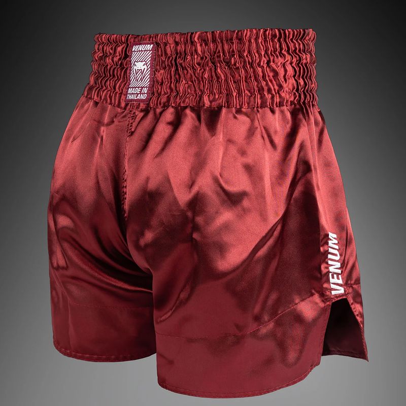 Herren Trainingsshorts Venum Classic Evo Muay Thai burgundy 4
