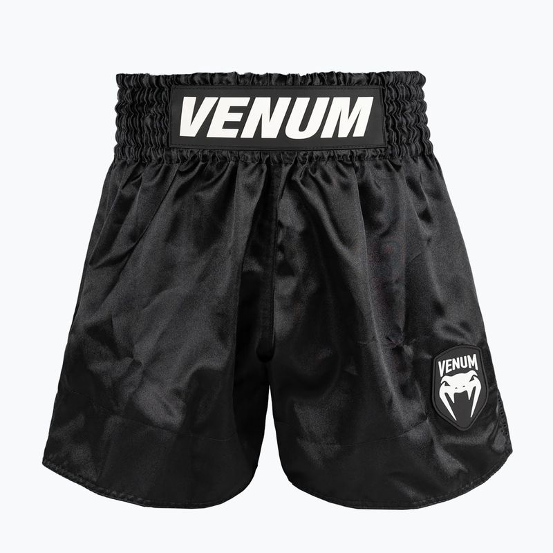 Herren-Trainingsshorts Venum Classic Evo Muay Thai Black/White