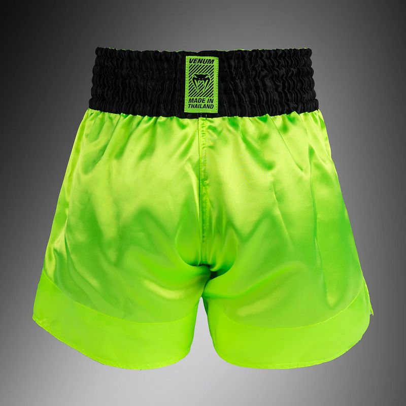 Herren-Trainingsshorts Venum Classic Evo Muay Thai neon yellow/black 2