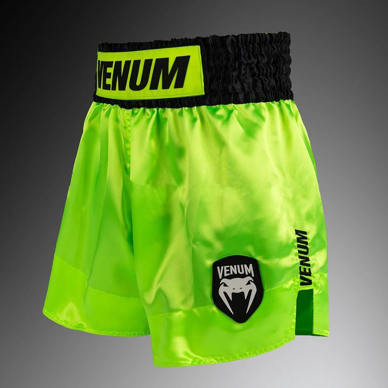 Herren-Trainingsshorts Venum Classic Evo Muay Thai neon yellow/black 3