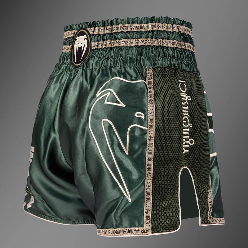 Herren-Trainingsshorts Venum x Rajadamnern Muay Thai military green 4
