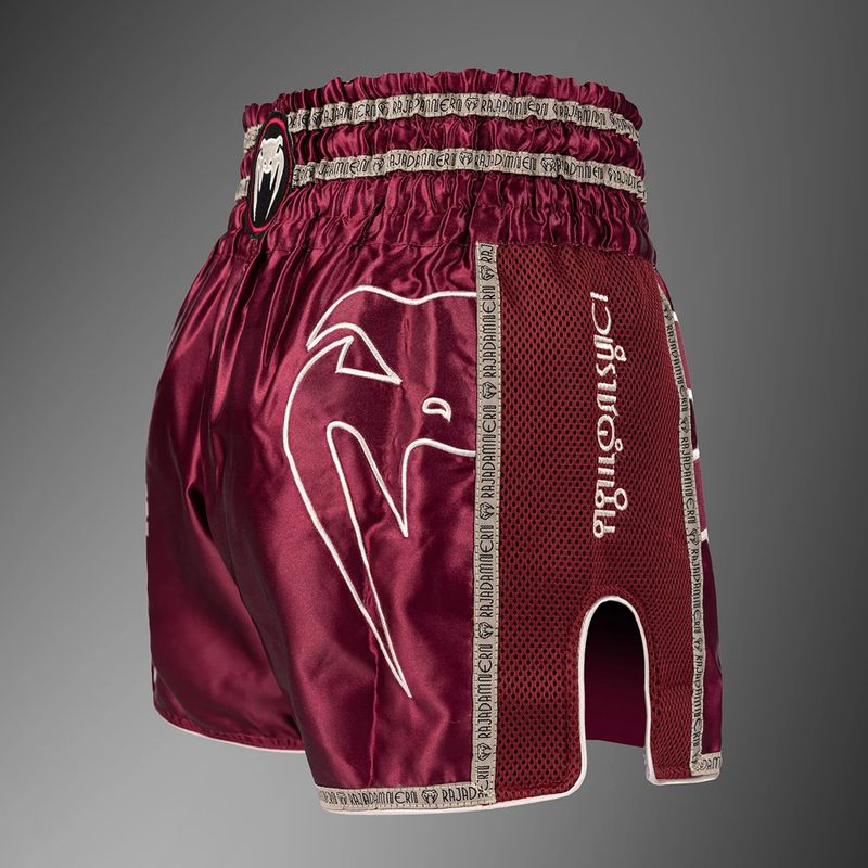 Herren-Trainingsshorts Venum x Rajadamnern Muay Thai burgundy 4