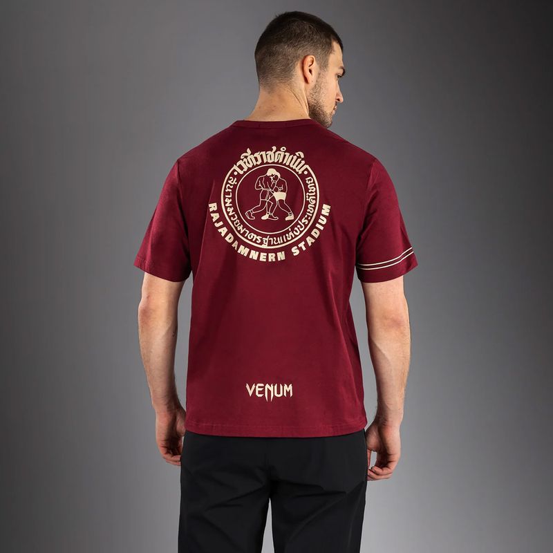 Herren T-Shirt Venum x Rajadamnern burgundy 4