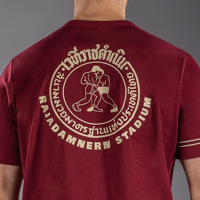Herren T-Shirt Venum x Rajadamnern burgundy 6
