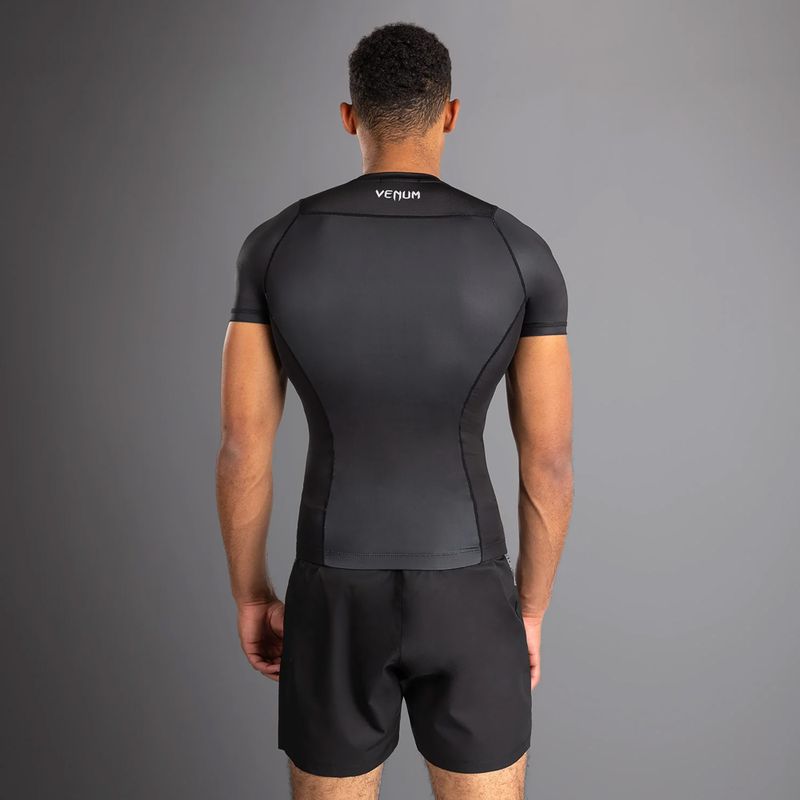 Rashguard Herren Venum No Gi Rashguards black/silver grey 3