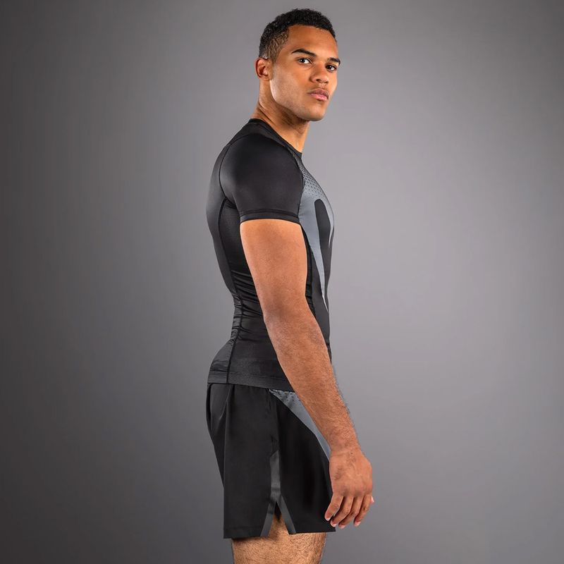 Rashguard Herren Venum No Gi Rashguards black/silver grey 4