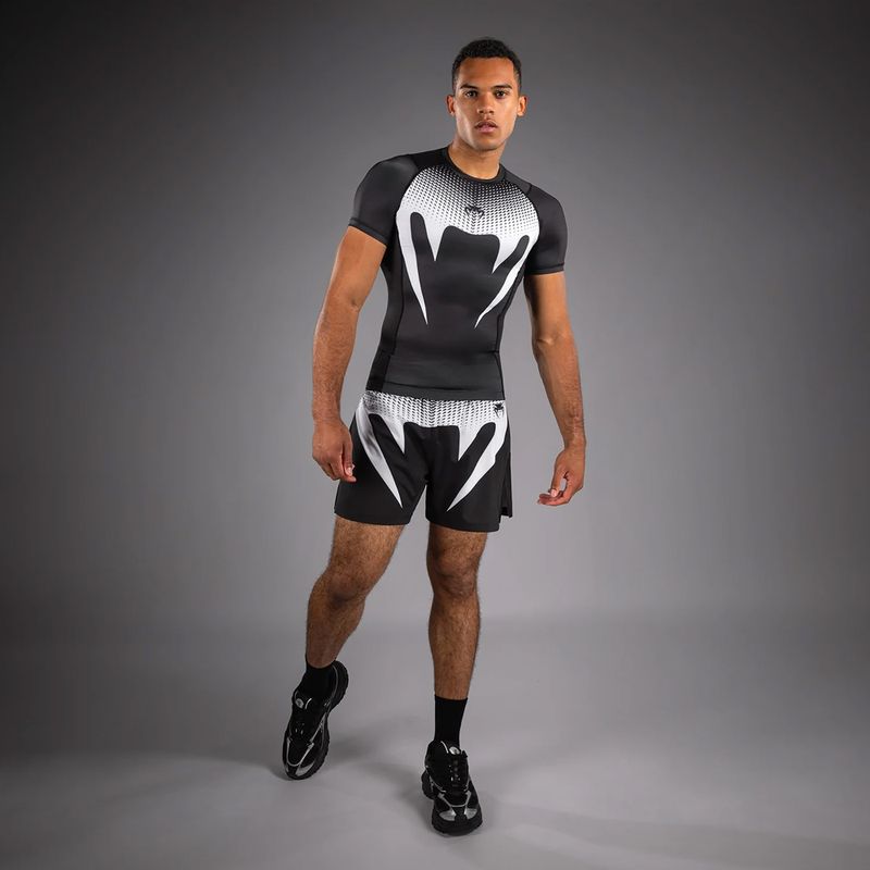 Herren-Rashguard Venum No Gi Rashguards black/white 2