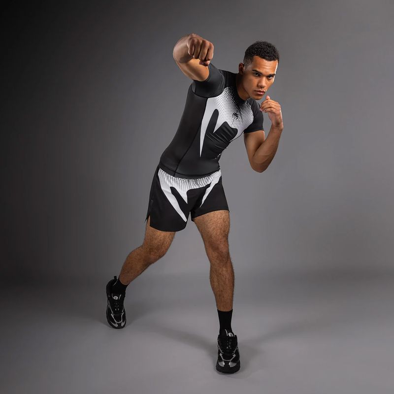 Herren-Rashguard Venum No Gi Rashguards black/white 5