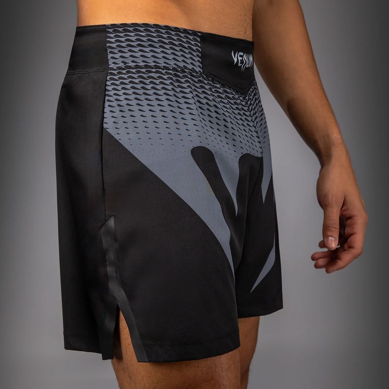 Herren Trainingsshorts Venum No Gi black/silver grey 9