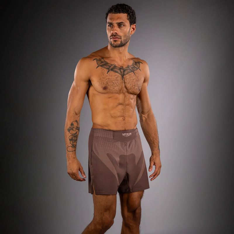 Herren Trainingsshorts Venum No Gi chocolate brown 4