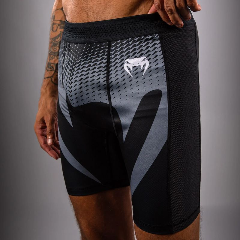 Herren-Trainingsshorts Venum No Gi Vale Tudo black/silver grey 6