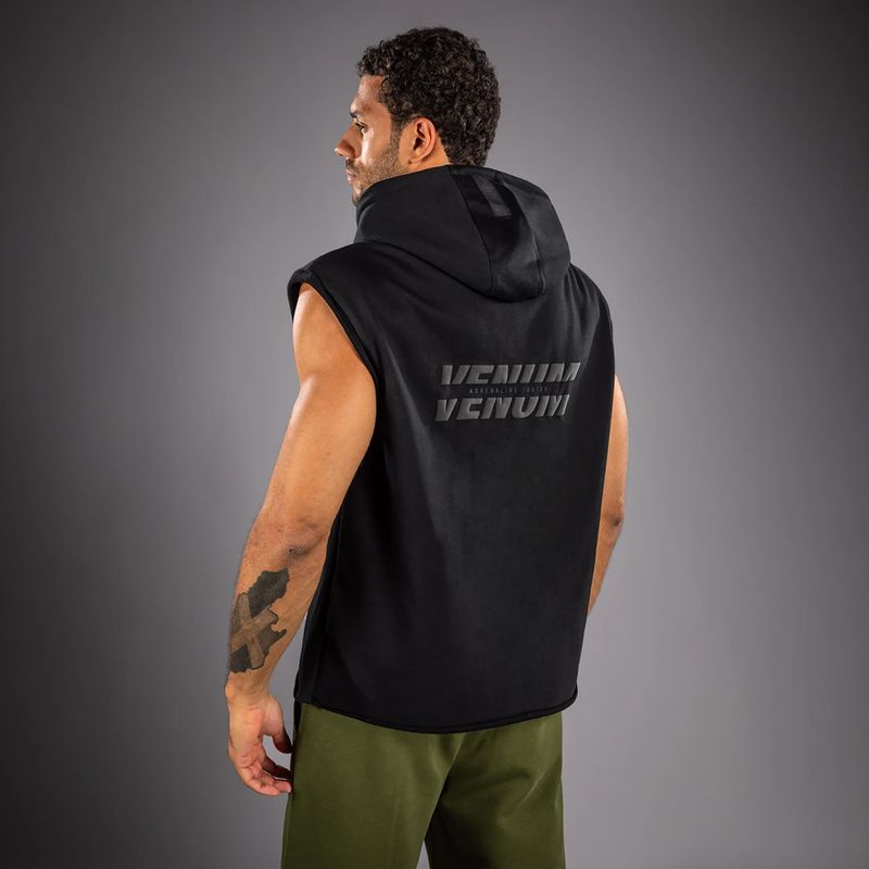 Herren-Hoodie Venum Divide Sleeveless Hoodie black 3