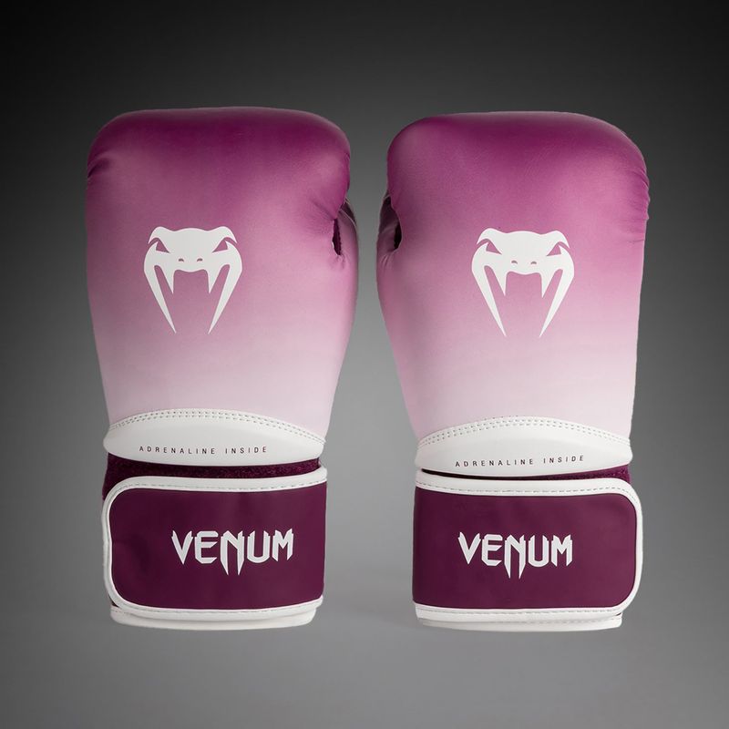 Damen-Boxhandschuhe Venum Iris Boxing plum/white 3