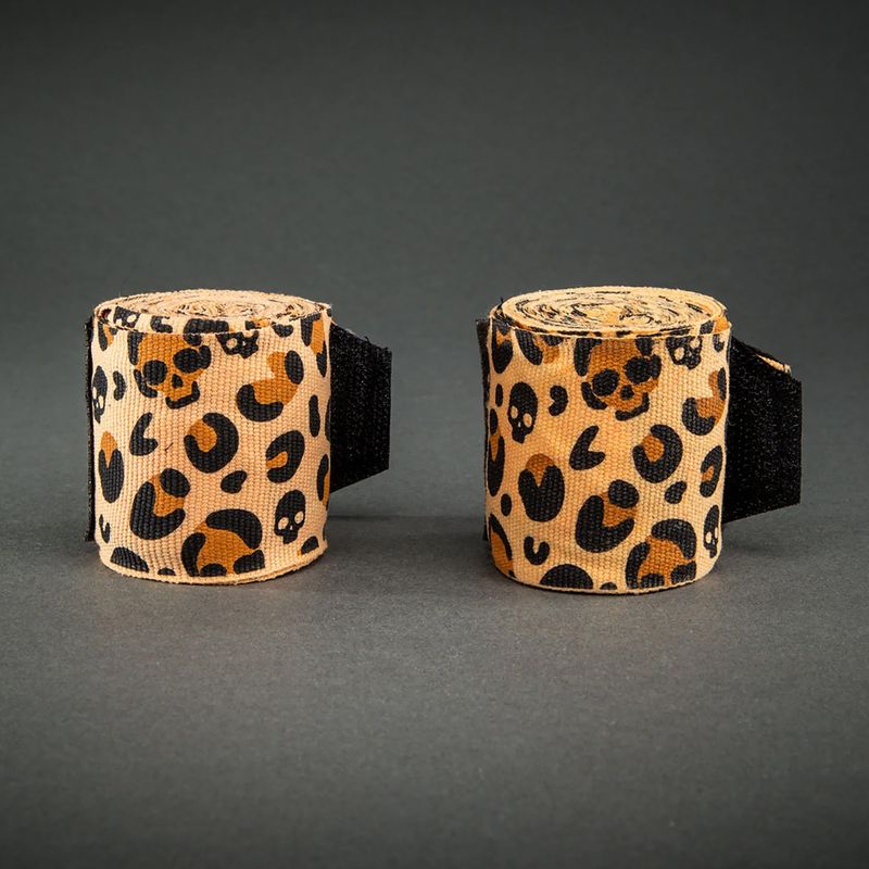 Boxbandagen Venum Skull Handwraps 450 cm camel 2