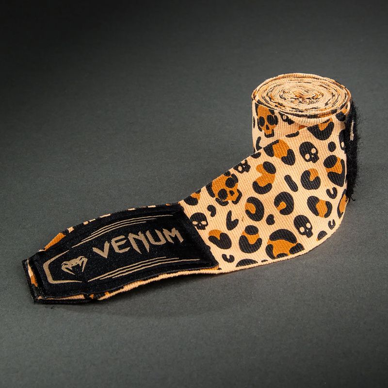 Boxbandagen Venum Skull Handwraps 450 cm camel 3