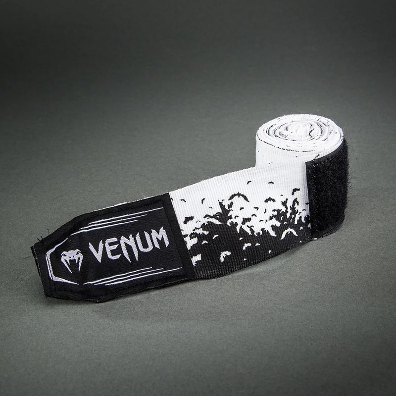 Boxbandagen Venum Bats Night Handwraps 250 cm black/white 3