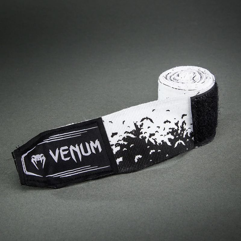 Boxbandagen Venum Bats Night Handwraps 200 cm black/white 3