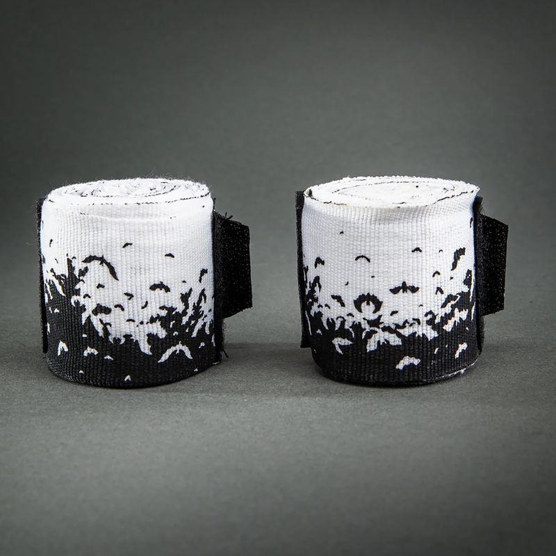 Boxbandagen Venum Bats Night Handwraps 400 cm black/white 2