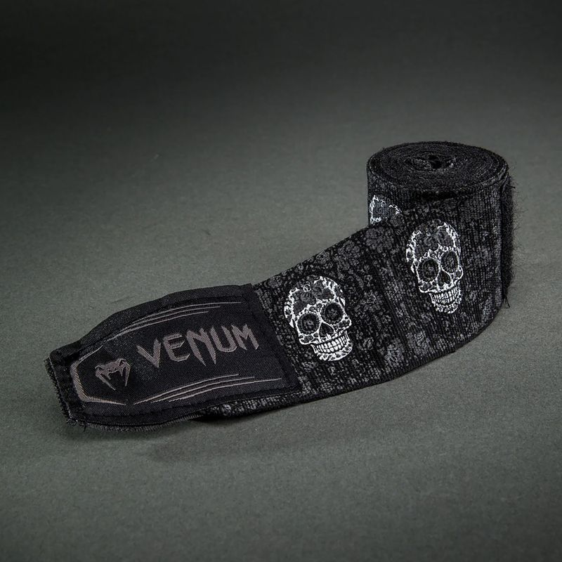 Boxbandagen Venum Santa Muerte Handwraps 400 cm black/white 3
