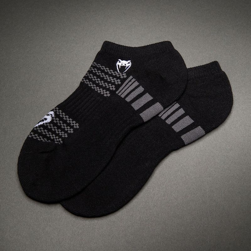 Socken Venum Vector No-Show 3er-Pack black/grey 4