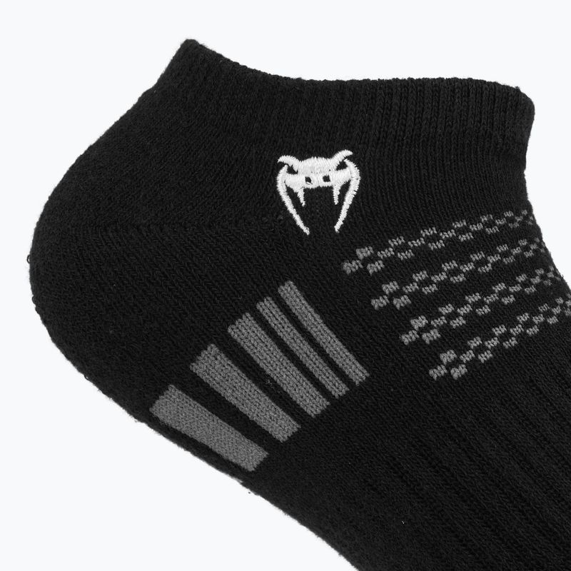 Socken Venum Vector No-Show 3er-Pack black/grey 3
