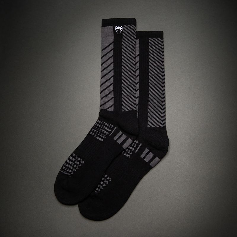 Socken Venum Vector Over-the-Calf black/grey 4