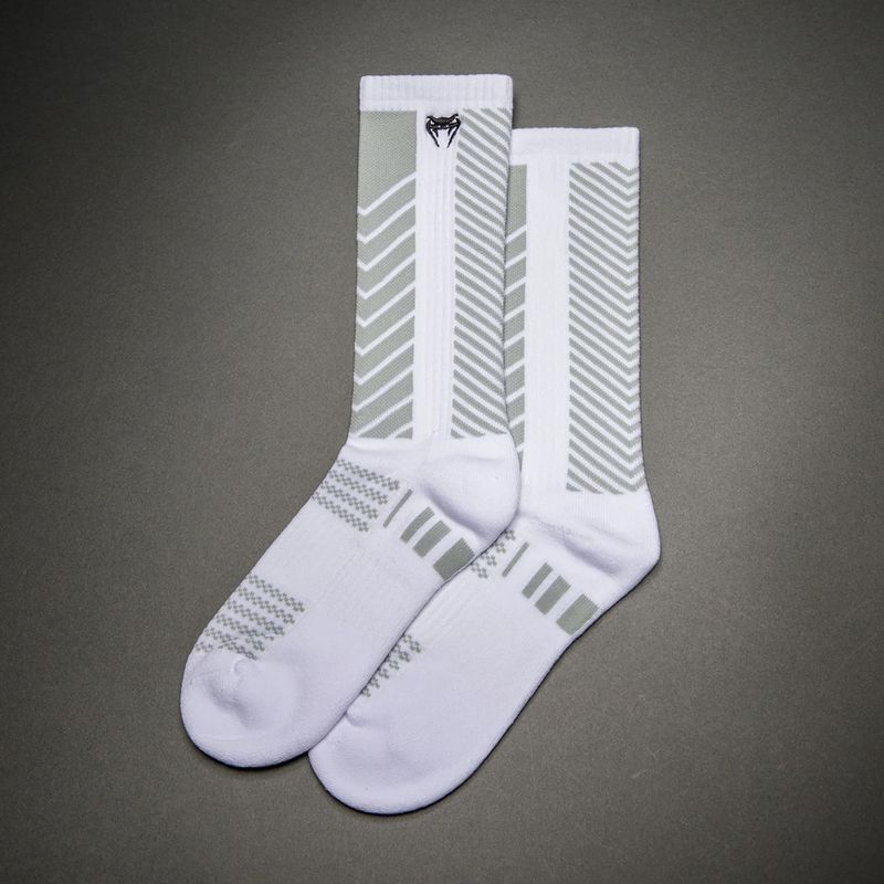 Socken Venum Vector Over-the-Calf white/grey 2