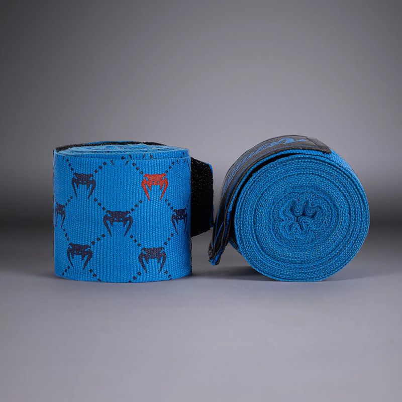 Boxbandagen Venum Monogram Hand Wraps Advanced 400 cm blue 2