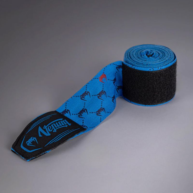 Boxbandagen Venum Monogram Hand Wraps Advanced 400 cm blue 3