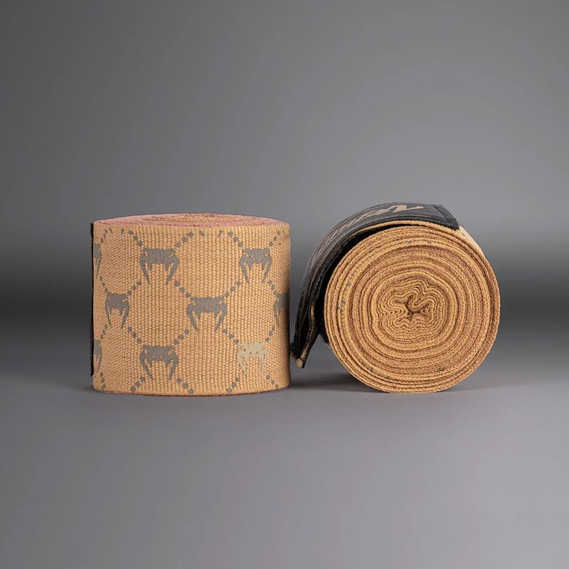 Boxbandagen Venum Monogram Hand Wraps Advanced 250 cm sand 2