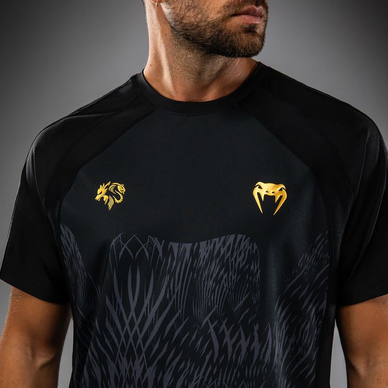 Herren-T-Shirt Venum x Chimaev Dry Tech black/grey 6