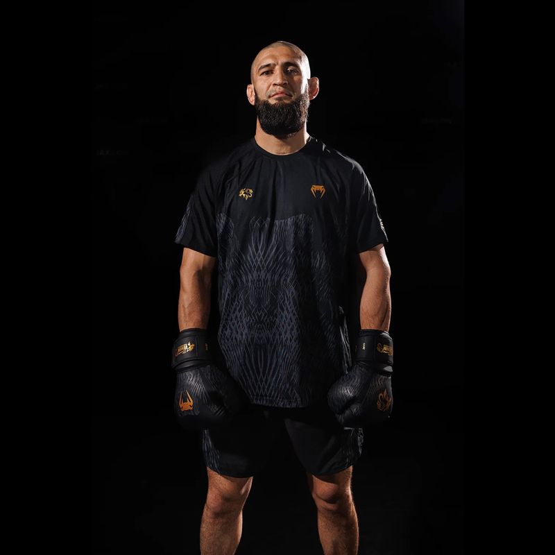 Herren-T-Shirt Venum x Chimaev Dry Tech black/grey 9