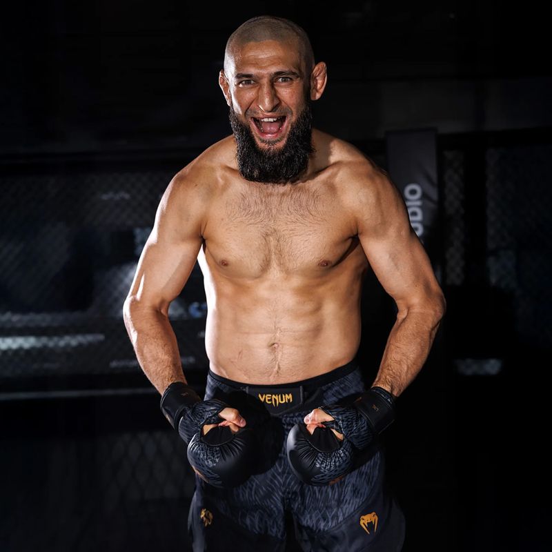 Herren-Trainingsshorts Venum x Chimaev Fightshorts black/grey 8