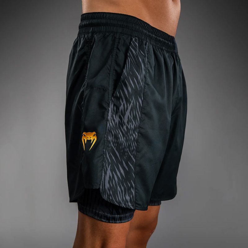 Herren-Trainingsshorts Venum x Chimaev Training black/grey 6
