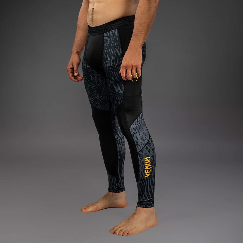 Herren Trainingsleggings Venum x Chimaev Spats black/grey 4