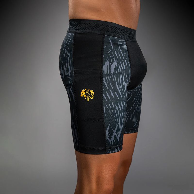 Herren Trainingsshorts Venum x Chimaev Vale Tudo black/grey 5