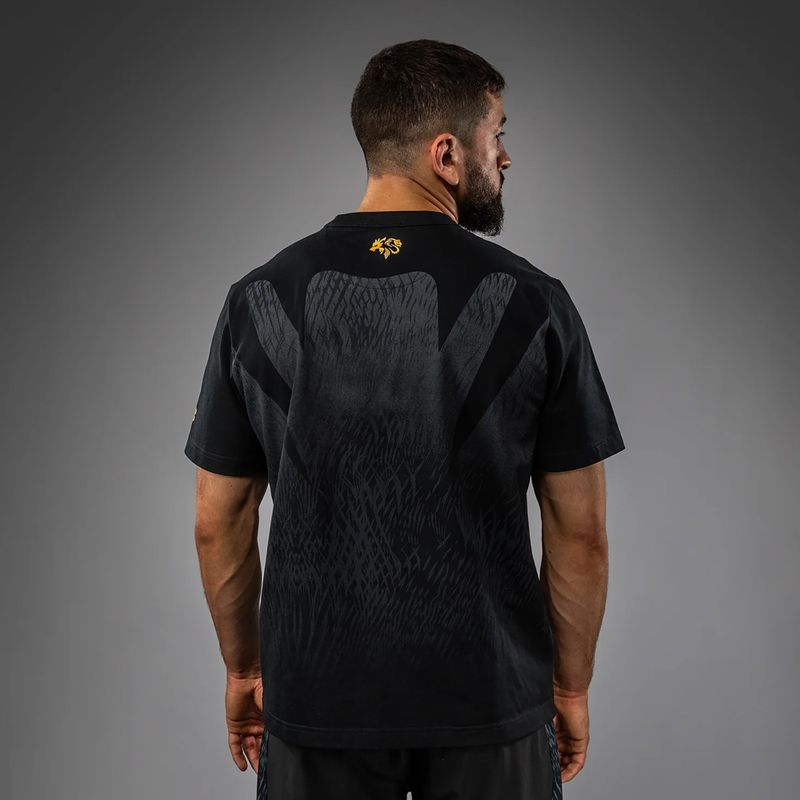 Herren T-Shirt Venum x Chimaev black/grey 2