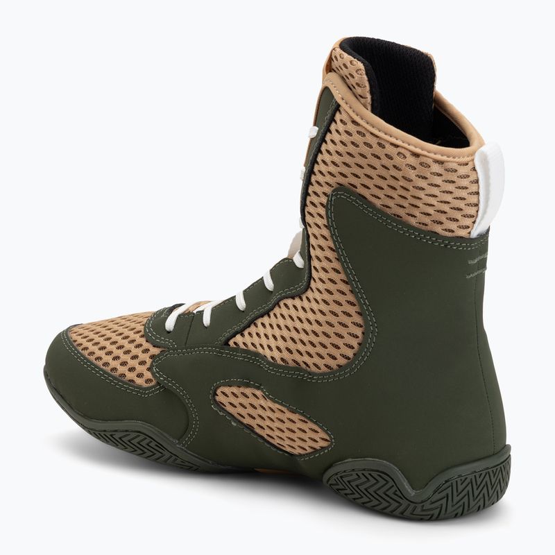Herren-Boxschuhe Venum Contender Boxing military green/sand 3
