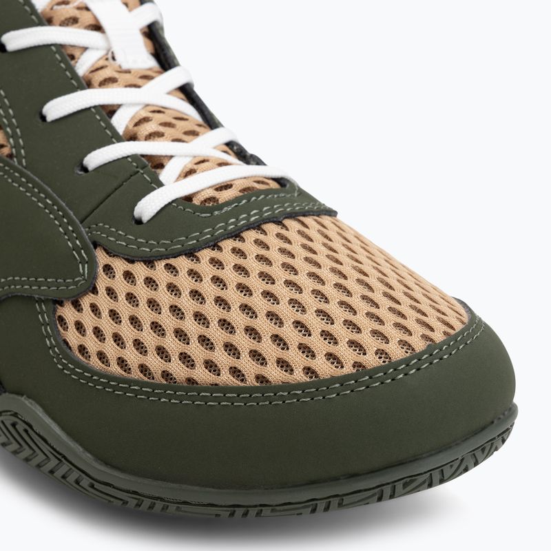 Herren-Boxschuhe Venum Contender Boxing military green/sand 7