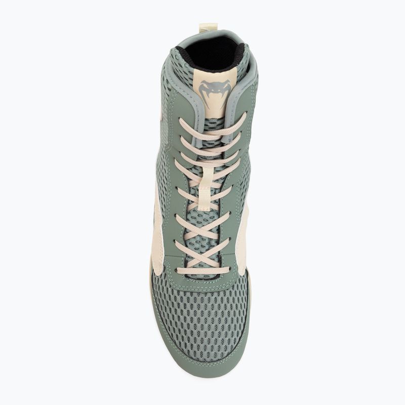 Herren-Boxschuhe Venum Contender Boxing aqua green/ivory 5