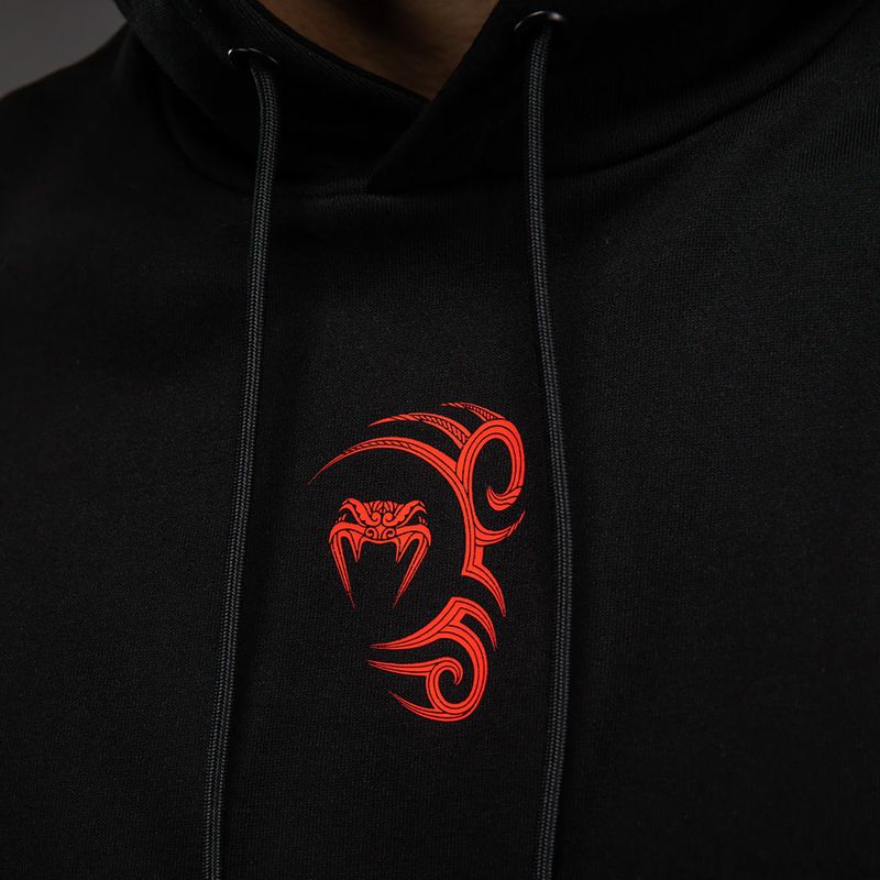 Herren Hoodie Venum x Mike Tyson Tiger Sleeveless Hoodie deep black/intense red 5