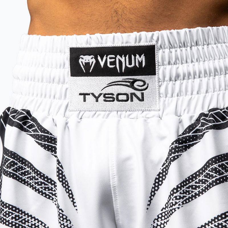 Herren Trainingsshorts Venum x Mike Tyson Tiger optical white/deep black 5