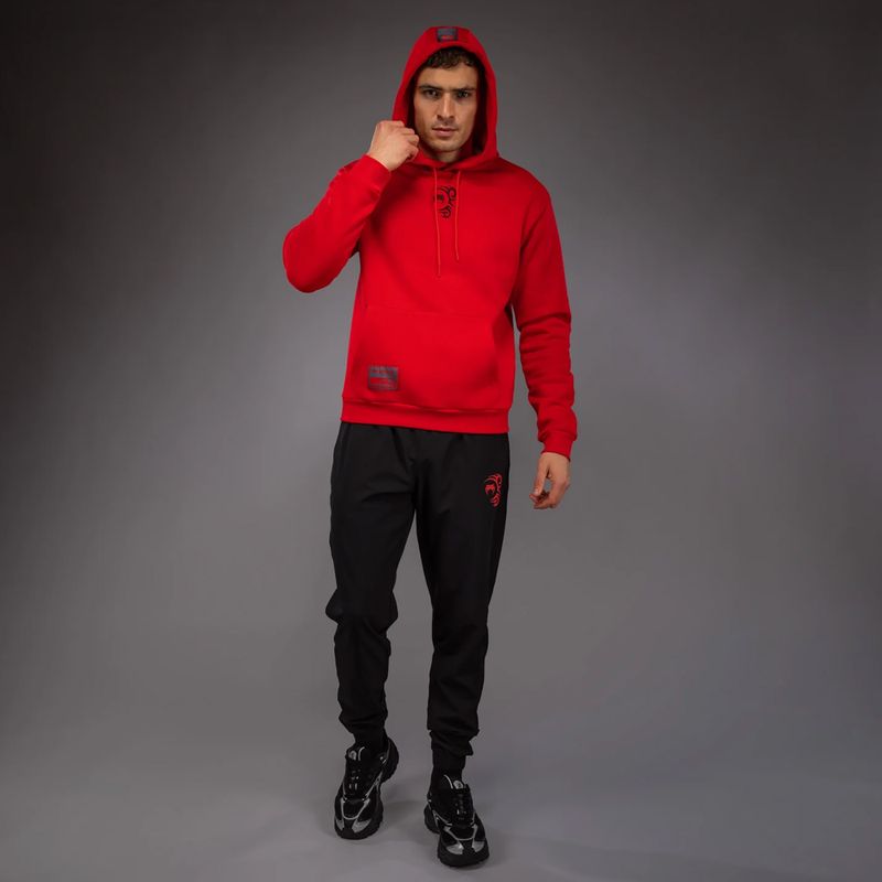 Herren-Hoodie Venum x Mike Tyson Tiger Hoodie intense red/deep black 2