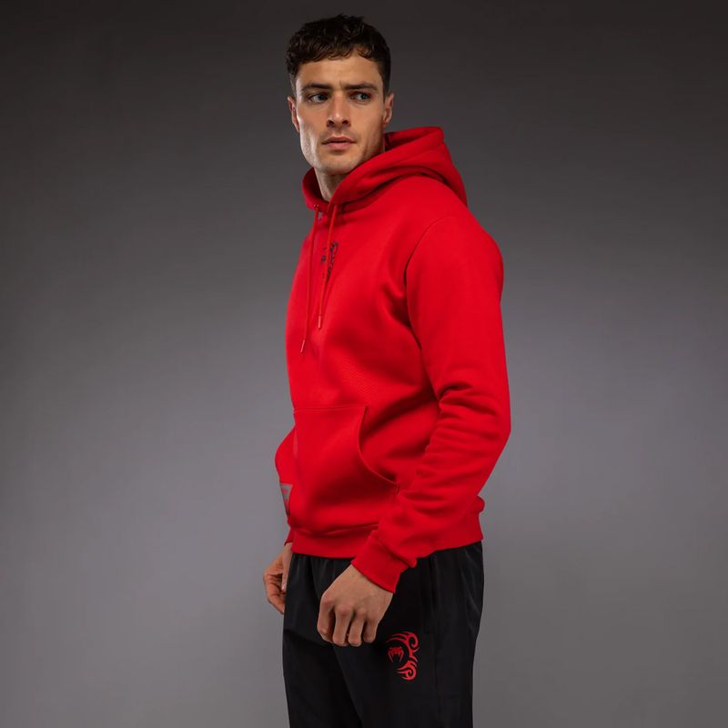 Herren-Hoodie Venum x Mike Tyson Tiger Hoodie intense red/deep black 4