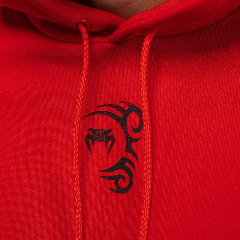 Herren-Hoodie Venum x Mike Tyson Tiger Hoodie intense red/deep black 6