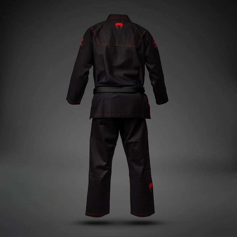 GI nach brasilianisches jiu-jitsu Venum Roger Gracie Academy BJJ black/red 2