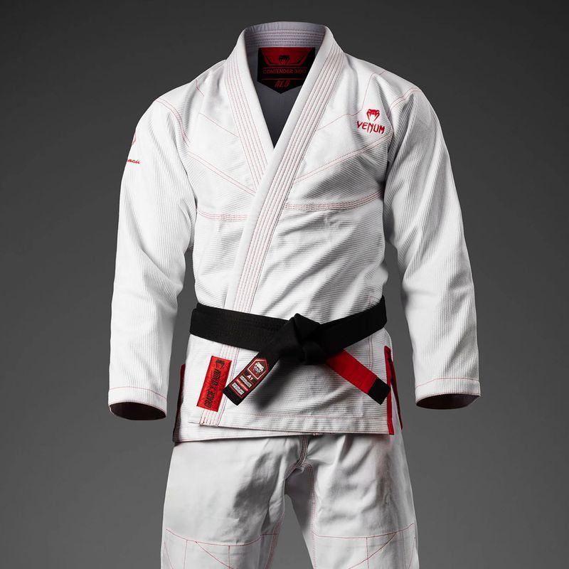 GI nach brasilianisches jiu-jitsu Venum Roger Gracie Academy BJJ white/red 3